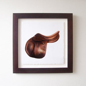 butet classic saddle painting print