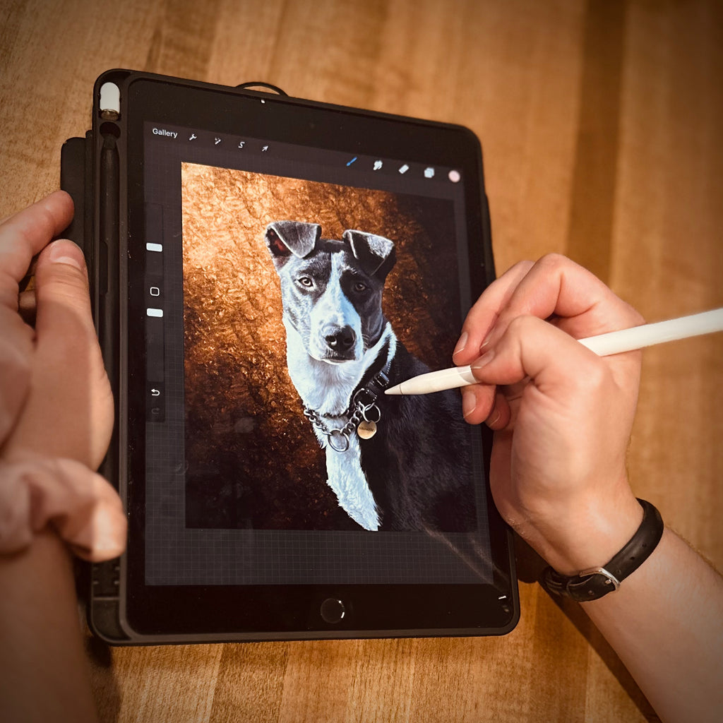 Custom Painting Digital Mockup – Lederman Art & Design