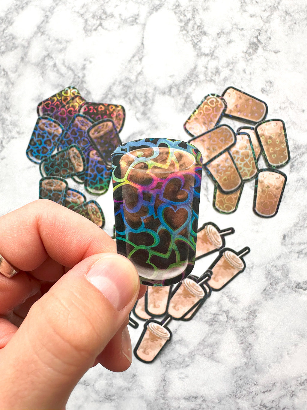 Iced Americano Sticker – Lederman Art & Design