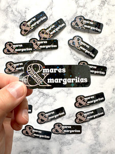 Mares & Margaritas Sticker